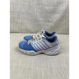 K-Swiss Women's Blue and White Athletic Sneakers Size 7.5
